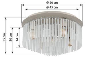 Stropné svietidlo 5x E27 piesková IP20 GLOBO lighting GORLEY 15698D1B