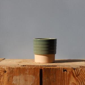 Kvetináč Cellos dusty green Ø 7 cm