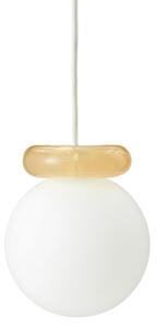 Závesné svietidlá Normann Copenhagen, Hinx, stmievateľné, Béžová, Kuchyňa, Sklo, Dizajnový