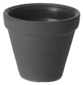 Prosperplast plastový kvetináč Classic antracit Ø 25 cm