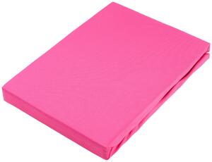 NAPÍNACIA PLACHTA NA BOXSPRIN, džersej, pink, 90/220 cm Novel - Obliečky & plachty