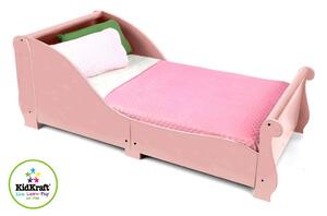 Detská posteľ KidKraft SLEIGH Ružová 160x75 cm