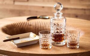 Bohemia Crystal Whisky set Diamond 99999/9/99T41/246 (set 1 karafa + 6 poháre)