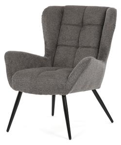 Kreslo ušiak SKAGEN GREY