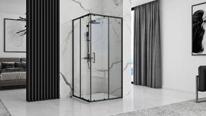 Rea Bazalt, SMC obdĺžniková sprchová vanička 100x80 cm, biela, REA-K3300