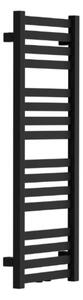Excellent Horos kúpeľňový radiátor rebríkový 96x35 cm čierna GREXHO9635BL