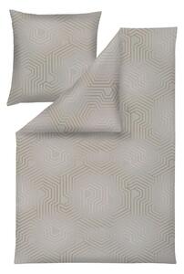 POSTEĽNÁ BIELIZEŇ, flanel, taupe, 135/200 cm Estella - Online Only bytové doplnky, Online Only
