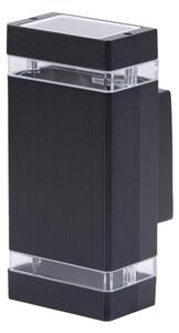 Vonkajšie nástenné svietidlo NIZZA 2xGU10/35W/230V IP65