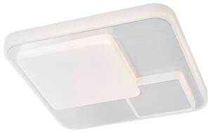 STROPNÉ LED SVIETIDLO, 38,5/38,5/8 cm Xora - Interiérové svietidlá