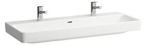 Umývadlo Laufen PRO S 120x46 cm s dvoma otvormi pre batériu H8149654001071