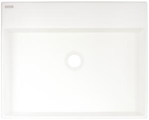 Deante Correo umývadlo 50x40 cm obdĺžnik pultové umývadlo biela CQRAU5S