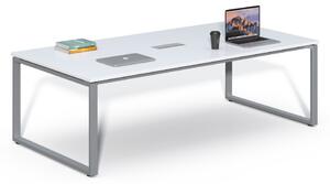 Rokovací stôl Houseland Prime Meet 01 240 cm biely