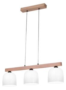 Kolarz A1352.83.W - Luster na lanku NONNA 3xE27/60W/230V dub/biela