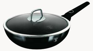 Nepriľnavá wok panvica's pokrievkou Black Vantage