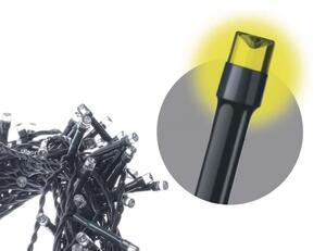 LED vonkajší svetelný reťazec 80 LED, 13 m, IP44, teplá biela