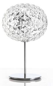 Kartell Planet stolná LED lampa, priehľadná