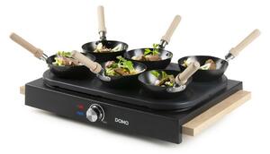 DOMO DO8719W elektrická fritéza a WOK, 2v1