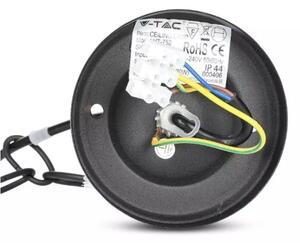 Vonkajší luster na reťazi 1xE27/40W/230V IP44 čierna