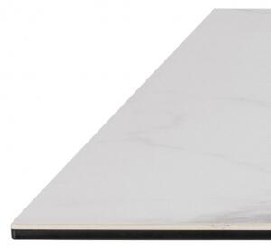 HEAVEN CERAMIC WHITE jedálenský stôl 160 x 90 x 75,5 cm