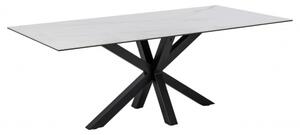 HEAVEN CERAMIC WHITE jedálenský stôl 200 x 100 x 75,5 cm