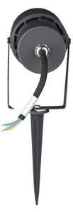 LED Vonkajšie svietidlo LED/12W/100-240V IP65 šedá - zelené svetlo