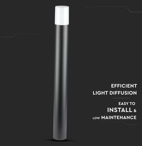 Vonkajšia lampa 1xGU10/35W/230V IP54 80 cm čierna