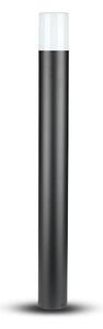 Vonkajšia lampa 1xGU10/35W/230V IP54 80 cm čierna