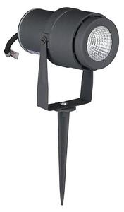 LED Vonkajšie svietidlo LED/12W/100-240V IP65 šedá - zelené svetlo