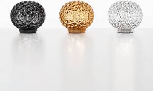 Kartell Mini Planet stolná lampa bat., priehľadná