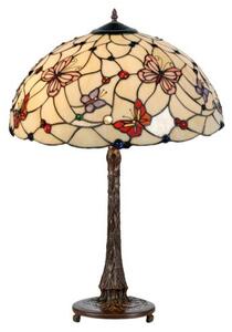 Lampa do spálne Tiffany kolekcia MOTÝLE alloy Ø50*72
