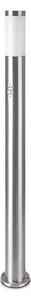 Vonkajšia lampa so senzorom 1xE27/60W/230V IP44 110cm matný chróm