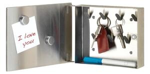 Skrinka na kľúče s magnetickou doskou Wenko Home, 15 x 20 cm