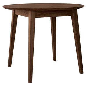 Okrúhly dubový stôl 90 cm tabakový Orbetello