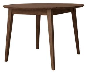 Okrúhly dubový stôl 110 cm tabakový Orbetello