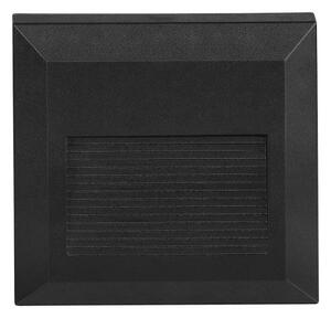 LED Vonkajšie schodiskové svietidlo LED/2W/230V IP65 4000K čierna