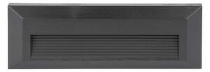 LED Vonkajšie schodiskové svietidlo LED/3W/230V IP65 4000K čierna