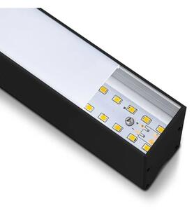 LED Luster na lanku SAMSUNG CHIP LED/40W/230V 6400K čierna