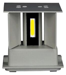 LED Vonkajšie nástenné svietidlo LED/5W/230V 4000K IP65 šedá