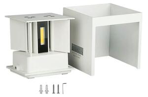 LED Vonkajšie nástenné svietidlo LED/5W/230V 4000K IP65 biela