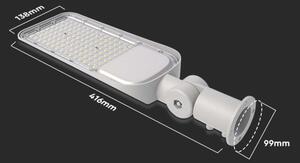 LED pouličné svietidlo so senzorom SAMSUNG CHIP LED/30W/230V 6500K IP65