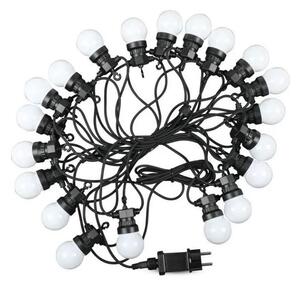 LED Vonkajšia reťaz STRING 10m 20xLED/0,5W/24/230V 3000K IP44