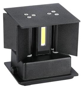LED Vonkajšie nástenné svietidlo LED/11W/230V 3000K IP65 čierna