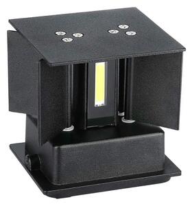 LED Vonkajšie nástenné svietidlo LED/5W/230V 3000K IP65 čierna