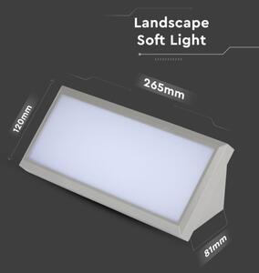 LED Vonkajšie nástenné svietidlo LED/12W/230V 6400K IP65 šedá