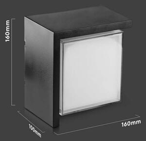 LED Vonkajšie nástenné svietidlo LED/12W/230V 3000K IP65