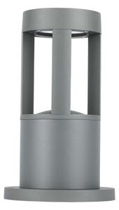 LED Vonkajšia lampa LED/10W/230V 25cm 3000K IP65 šedá