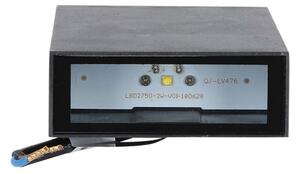 LED Vonkajšie nástenné svietidlo LED/4W/230V 3000K IP65 čierna