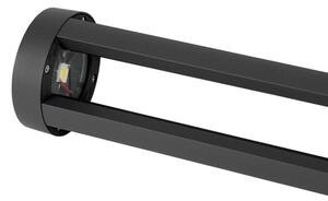 LED Vonkajšia lampa LED/10W/230V 80cm 6400K IP65 čierna