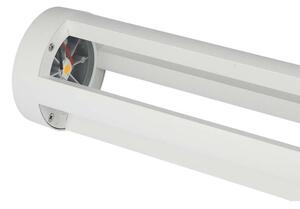 LED Vonkajšia lampa LED/10W/230V 80cm 3000K IP65 biela