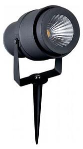 LED Vonkajšia lampa LED/12W/100-240V IP65 3000K šedá